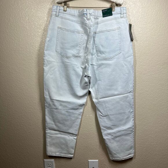 Wild Fable Women's Super-High Rise Acid Over-Dye Straight Jeans size 16 Y2K - Picture 10 of 14